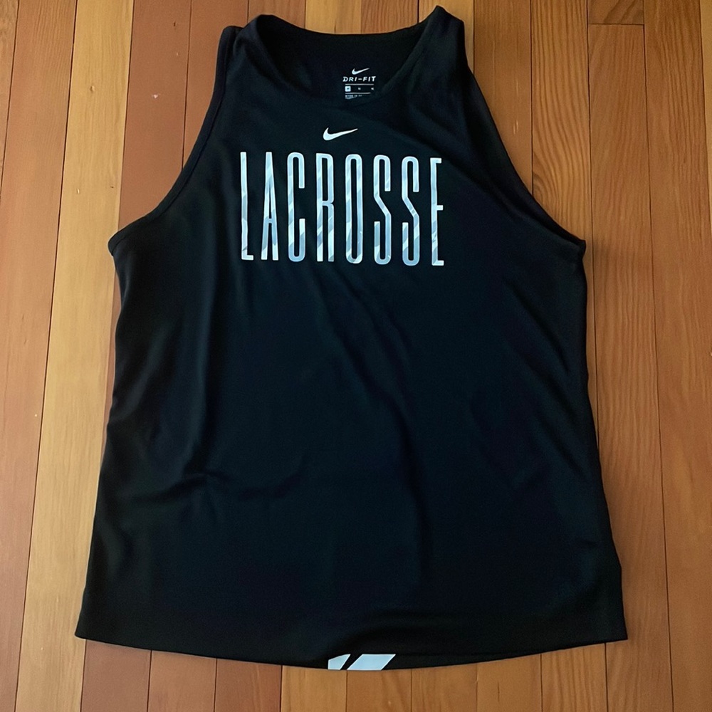 Nike Dri-Fit lacrosse tank top.